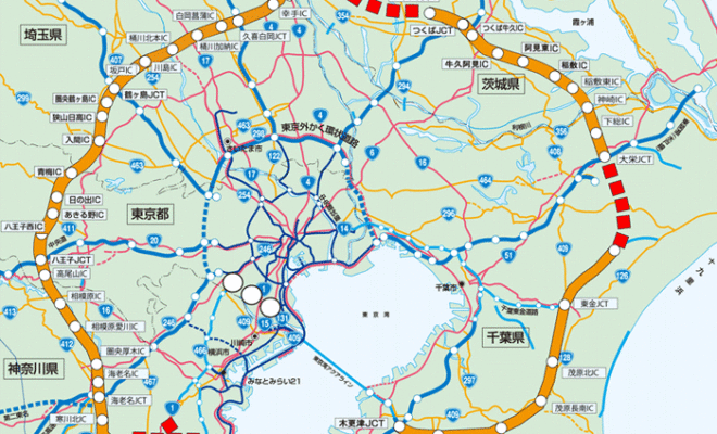 圏央道計画図